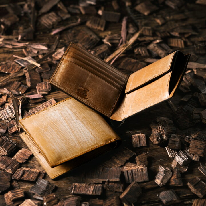 楽天市場】【ココマイスター】オークバーク・バットクーム 財布 メンズ  