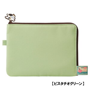 【送料無料】にゃんシーン フラットポーチ A-2222 ポーチ ケース 筆箱 ポーチ 小物入れ リヒトラブ