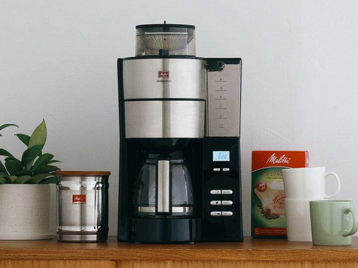 楽天市場】メリタ(Melitta) コーヒーメーカー 全自動 アロマフレッシュ 
