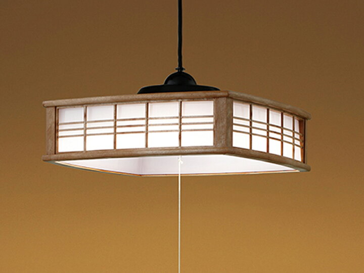 楽天市場】[日本製]コイズミ照明 和風LEDペンダント ～8畳 BP17771PK  