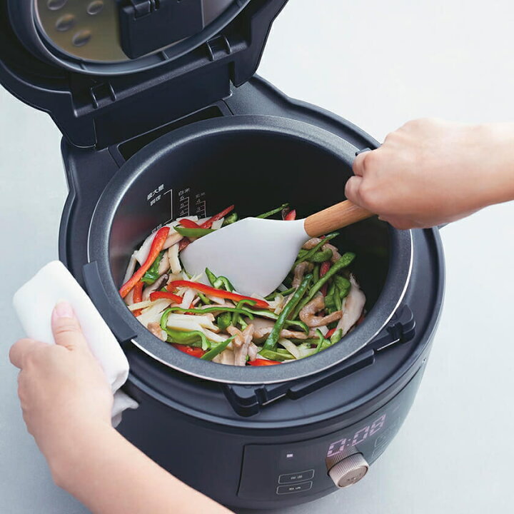 楽天市場】タイガー魔法瓶 電気圧力鍋 ＜TIGER COOKPOT＞COK-B220 2.2L  