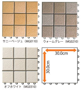 yKizTOTO BASEAio[ZAj MGV[Y 10Zbg 30cm × 30cm | ^C jbg^C WCg x_ oRj[ 10 DIY  CeA ܂Ƃߔ AP10MG01UFRJ Tj[x