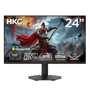 HKC �Q�[�~���O���j�^�[ G24H3D ���K�i 24�^ 6940017325953 Gaming Monitor �f�B�X�v���C PC �p�\�R���Q�[�� E-�X�|�[�c �����t���b�V�����[�g240Hz �𑜓x 1920×1080