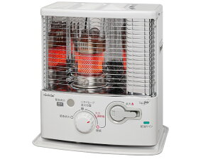 【正規品】トヨトミ 石油ストーブ ホワイト RSG2424W 日本製 RS-G2424(W) | 石油暖房 灯油 手回し点火 手動電源 ぐるんPa 手回しハンドル 電源不要 電気不要 防災 災害 安全設計 リビング ダイニ