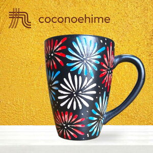 【新商品入荷】ベトナム伝統工芸品バッチャン焼き マグカップおしゃれ 模様 伝統工芸品 手作り プレゼント ギフト 食器 カップ カフェ食器 和食 洋食 キッチン雑貨 インテリア アジアン雑
