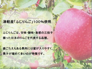 【古今東北】【メール便対応】<青森県津軽産ふじりんご使用>パクっとシャキッとドライ林檎4袋ドライフルーツ/セミドライ/りんご/国産/ヨーグルト/トッピング/ふじりんご/青森/津軽産/東北/古今東北