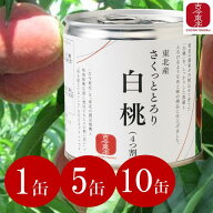 ●9/4-11 最大50%off スーパーセール●【古今東北】さくっととろり白桃4つ割　1缶（295g）5缶/10缶【送料…