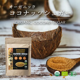 【SALE期間限定！5％OFF】有機 ココナッツシュガー 350g 1袋 低GI食品 低糖質 甘味料 JASオーガニック 低カロリー 砂糖 糖質制限 ロカボ 砂糖置き換え