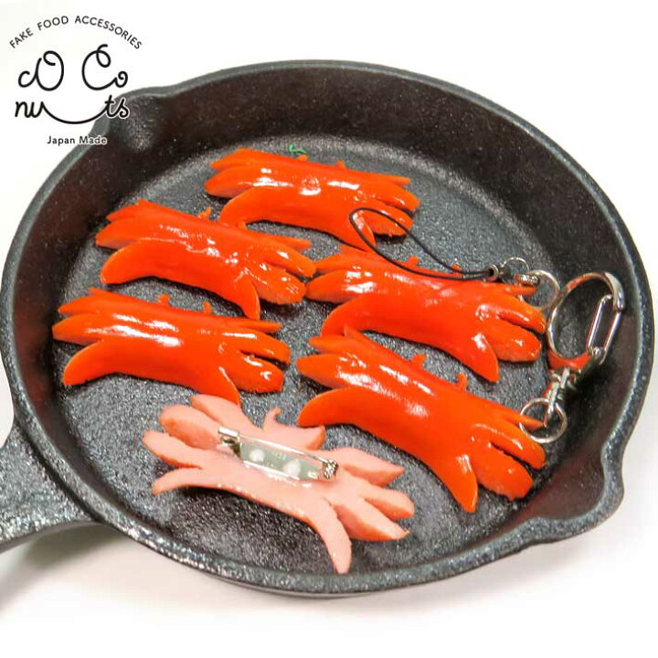 楽天市場】食品サンプル 食べちゃいそうな かにウインナー 食べ物 