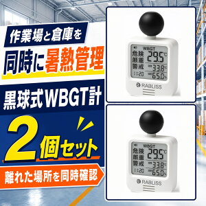 ������WBGT����� KO392 2�Z�b�g �H�� �q�� ���M�Ǘ� ���x ���x