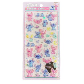 サンスター文具 Sun-Star Stationery ディズニー シール ボンボンドロップシール スティッチ&エンジェル S8812055