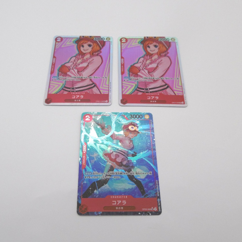 ONE PIECE ワンピースカード OP05-006 コアラ SRパラレル×1 SR×2 3枚