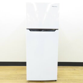 Hisence (ハイセンス) 冷蔵庫 直冷式 120L 2ドア HR-B12C ホワイト 2021年製 一人暮らし 洗浄・除菌済み