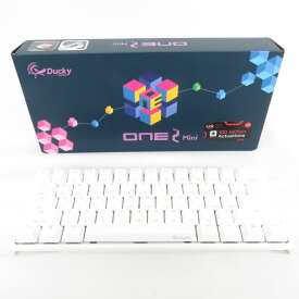 ゲーミングキーボード One 2 Mini RGB Pure White 銀軸 有線 dk-one2-rgb-mini-pw-silver-rat Ducky ダッキー