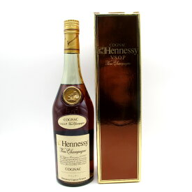 Hennessy (ヘネシー) ブランデー VSOP Fine Champagne COGNAC 旧ボトル コニャック 700ml 40% 洋酒 古酒 未開栓