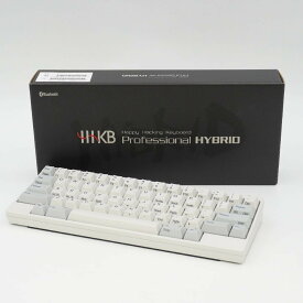 PFU (ピーエフユー) HHKB Professional HYBRID 英語配列／白 Happy Hacking Keyboard PD-KB800W