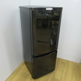 MITSUBISHI (ミツビシ) 冷蔵庫 146L 2ドア MR-P15E-B サファイアブラック 2020年製 一人暮らし 洗浄・除菌済み