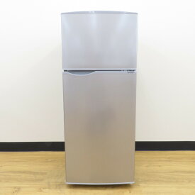 SHARP (シャープ) 冷蔵庫 128L 2ドア SJ-H13E-S キーワードシルバー 2021年製 一人暮らし 洗浄・除菌済み