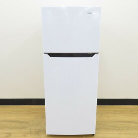 Hisence (ハイセンス) 冷蔵庫 直冷式 120L 2ドア HR-B12C ホワイト 2021年製 一人暮らし 洗浄・除菌済み