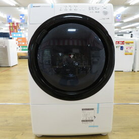 SHARP (シャープ) ドラム式洗濯乾燥機 プラズマクラスター ES-S7E-WR 7.0kg 右開き 2020年式 ホワイト