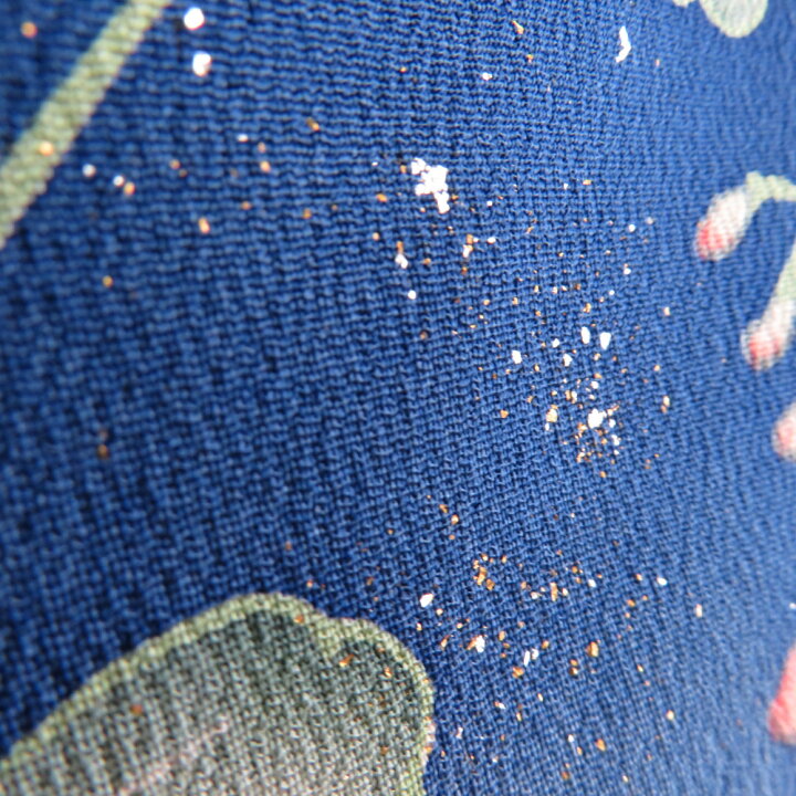 楽天市場】色留袖 アンティーク 昔きもの 袷 広衿 一つ紋 正絹 箔 鳳凰  