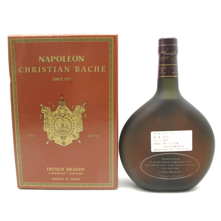 楽天市場】ブランデー クリスチャンバッハ ナポレオン CHRISTIAN BACHE 
