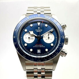 TUDOR (チュードル) 腕時計 ブラックベイ クロノ M79360B-0002 ブルー 2024年モデル 自動巻き【中古】