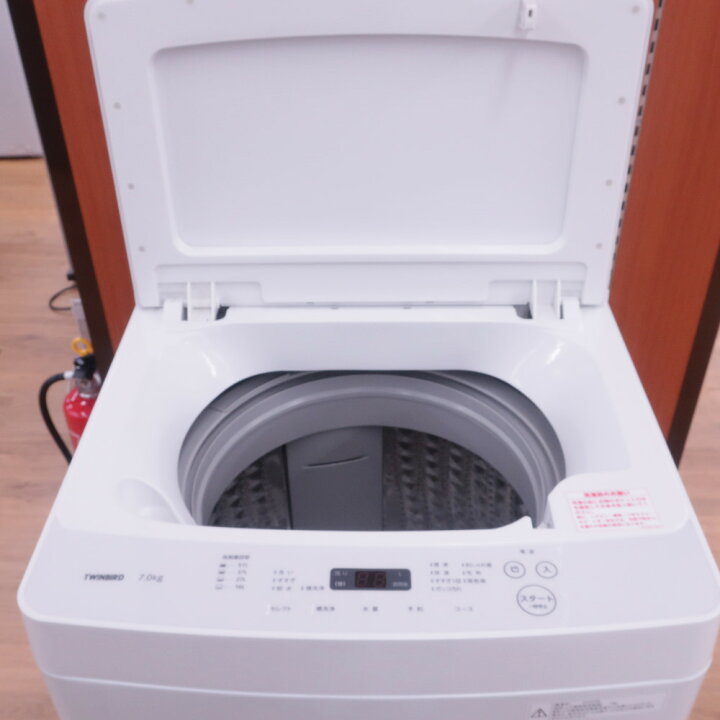 楽天市場】TWINBIRD (ツインバード) 全自動電気洗濯機 WM-EC70 7.0kg 