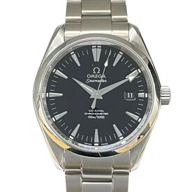 OMEGA (オメガ) 腕時計 シーマスター アクアテラ コーアクシャル 2503.50 黒文字盤 39mm 150m防水 自動巻き メンズ SEAMASTER