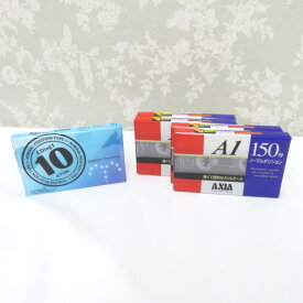 アクセサリー AXIA アクシア TDK カセットテープ 5点セット まとめ売り 未開封 未使用品【中古】