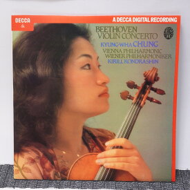レコード BEETHOVEN:VIOLIN Concerto / KYUNG Wha CHUNG(Violin)、KIRILL KONDRASHIN(conduct) 動作未確認【中古】