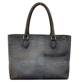 ベルルッティ トートバッグ トゥジュール レザー トート グレー 大容量 ビジネスバッグ メンズ Berluti 【中古】