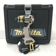 makita マキタ 18V 6.0Ah 充電式インパクトドライバ 限定色 プレミアムグレージュ ケース・充電器・バッ…