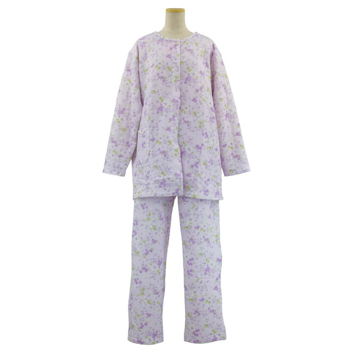 楽天市場 レディース シニアファッション 大きいサイズ あったか 中綿キルト 日本製 パジャマ ねまき刺繍名入れ無料 シニアファッション 母の日 敬老の日 女性 高齢者服 ギフト シニア向け 服 衣料 介護 老人 高齢者 ファッション シニア 70代 80代 通販 Cocorono