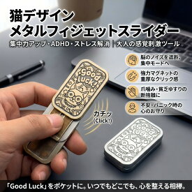 フィジェットトイ 金属 スライド 手遊び 大人 ADHD おもちゃ 落ち着く EDC グッズ ストレス発散 fidget toys