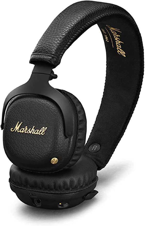 Marshall ノイズキャンセリング ワイヤレスヘッドホン Mid ANC Bluetooth ブラック 連続再生30時間 aptX対応 通話対応 マーシャル