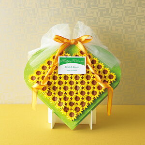 【29日まで!80円OFFクーポン配布中】 ひまわりボックス 60個セット プチギフト 退職 結婚式 お菓子 単品 ウェディング ブライダル 二次会 子供 退職 サンタクロース トナカイ テディベア