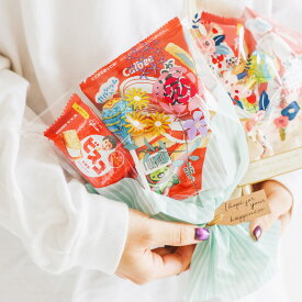 【30日限定P5倍＋5％CP】 プチギフト お菓子ブーケ 10個セット キャンディブーケ 花束ブーケ ブーケ 詰め合わせ バルーン 風船 お配り ばらまき 発表会 卒業 卒園 退職 個包装 産休 職場 お菓子 結婚式 可愛い 粗品 子どもの日 ありがとう 子供 御菓子 ココサブ