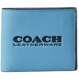 コーチ COACH 財布 メンズ 二つ折り財布 定期入れ パスケース IDケース カードケース 取り外し可能パスケース付き レザー 【送料無料】 ブランド コーチ正規品販売店 直営アウトレット店より直輸入