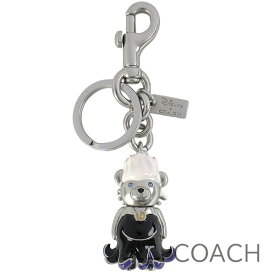 コーチ COACH キーホルダー レディース バッグチャーム キーリング ディズニー アースラ ウルスラ リトル・マーメイド Disney コラボ商品 テディベア 熊 クマき 【送料無料】 ブランド コーチ正規品販売店 直営アウトレット店より直輸入 【あす楽】