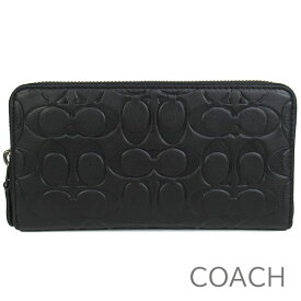 コーチ COACH 財布 メンズ レディース 長財布 レザー シグネチャー ラウンドファスナー 【送料無料】 ブランド コーチ正規品販売店 直営アウトレット店より直輸入 【あす楽】