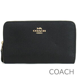 母の日無料ラッピング！ コーチ COACH 財布 レディース 二つ折り財布 レザー ラウンドファスナー 【送料無料】 ブランド コーチ正規品販売店 直営アウトレット店より直輸入 【あす楽】