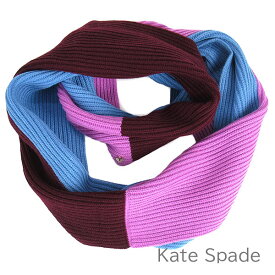 父の日無料ラッピング！ ケイトスペード kate spade マフラー レディース MUFFLER ニット 【送料無料】 ブランド ケイトスペード正規品販売店 直営アウトレット店より直輸入 【あす楽】