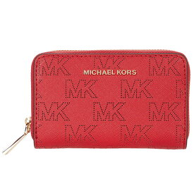 マイケル マイケルコース MICHAEL Michael Kors 小銭入れ レディース カードケース コインケース レザー シグネチャー MK柄 ラウンドファスナー 【送料無料】 ブランド マイケルコース正規品販売店 直営アウトレット店より直輸入