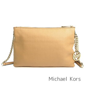 母の日無料ラッピング！ マイケル マイケルコース MICHAEL Michael Kors バッグ レディース ショルダーバッグ 斜めがけ レザー チャーム付き かばん 鞄 【送料無料】 ブランド マイケルコース正規品販売店 直営アウトレット店より直輸入 【あす楽】