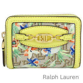 母の日無料ラッピング！ ローレン ラルフローレン Lauren Ralph Lauren 小銭入れ レディース ラルフ コインケース 名刺入れ カードケース 花柄 モノグラム シグネチャー 【送料無料】 ブランド ラルフローレン正規品販売店 直営アウトレット店より直輸入 【あす楽】