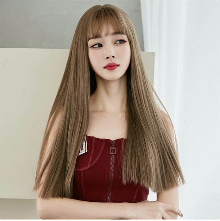 楽天市場 ウィッグ ロング 韓国 ロング ストレート フルウィッグ 自然 ウイッグ スーパーロング メッシュ セミロング 黒髪 Cosplay コスプレ つけ毛 かつら レディース ファッション ハロウィン ロリータ 仮装 原宿 女性 普段使い 結婚式 楽天海外通販 Cocosuner