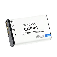 【5倍ポイント】【大容量+1950mAh】新品 Casio NP-90　互換バッテリパックNP-90 EXILIM EX-FH100 EX-H10 …