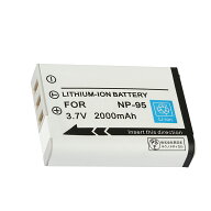 【10倍ポイント】新品 Fujifilm NP-95 バッテリー XF10 X100S X100T X70 X30 互換 バッテリー【2000mAh 3…