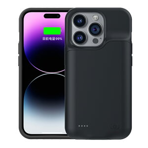 y270~OFF&P10{zP[X^obe[ iPhone14ProMax obe[P[Xy6500mAh 3.7VzVR ϏՌ yʐ݌v [dP[X یP[X e gя[d PSEF sp LED\ 1Nۏ l